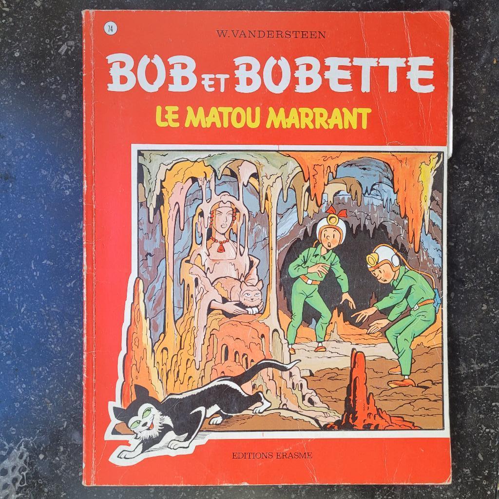 album Bob et bobette n° 74 : " Le matou marrant ", Enlèvement ou Envoi, Willy Vandersteen, Une BD, Comme neuf