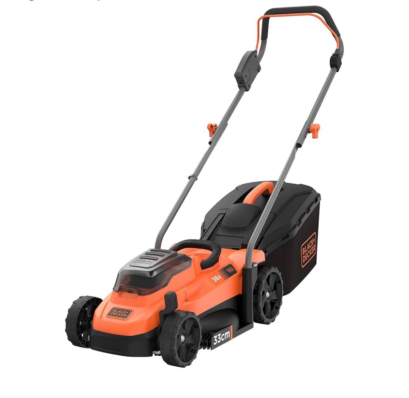 BLACK+DECKER Tondeuse à batterie 36 V, avec 2 batteries lith, Enlèvement, Neuf