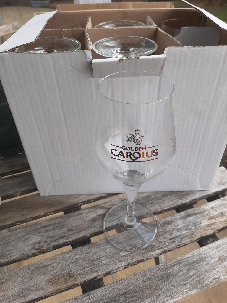 Bierglazen Gouden Carolus, Enlèvement, Neuf, Verre ou Verres, Autres marques