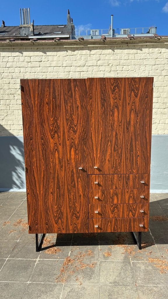 Armoire vintage Meurop – années 60/70, Années 60-70, Utilisé, 50 à 100 cm, 75 cm ou plus