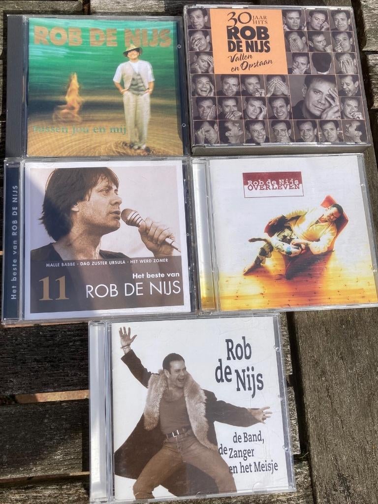 6 x CD Rob De Nijs, Ophalen of Verzenden, Gebruikt