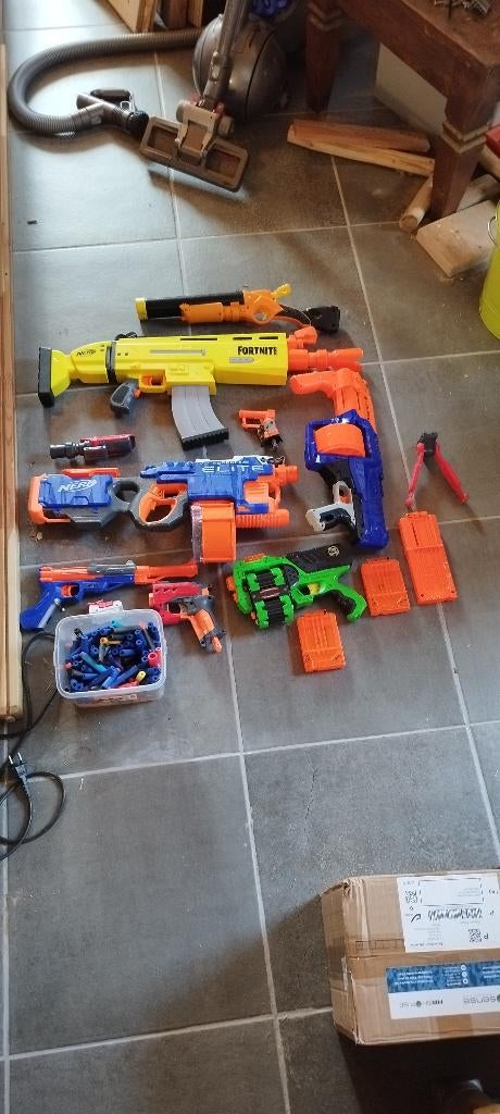 Nerf geweren, Kinderen en Baby's, Ophalen, Zo goed als nieuw