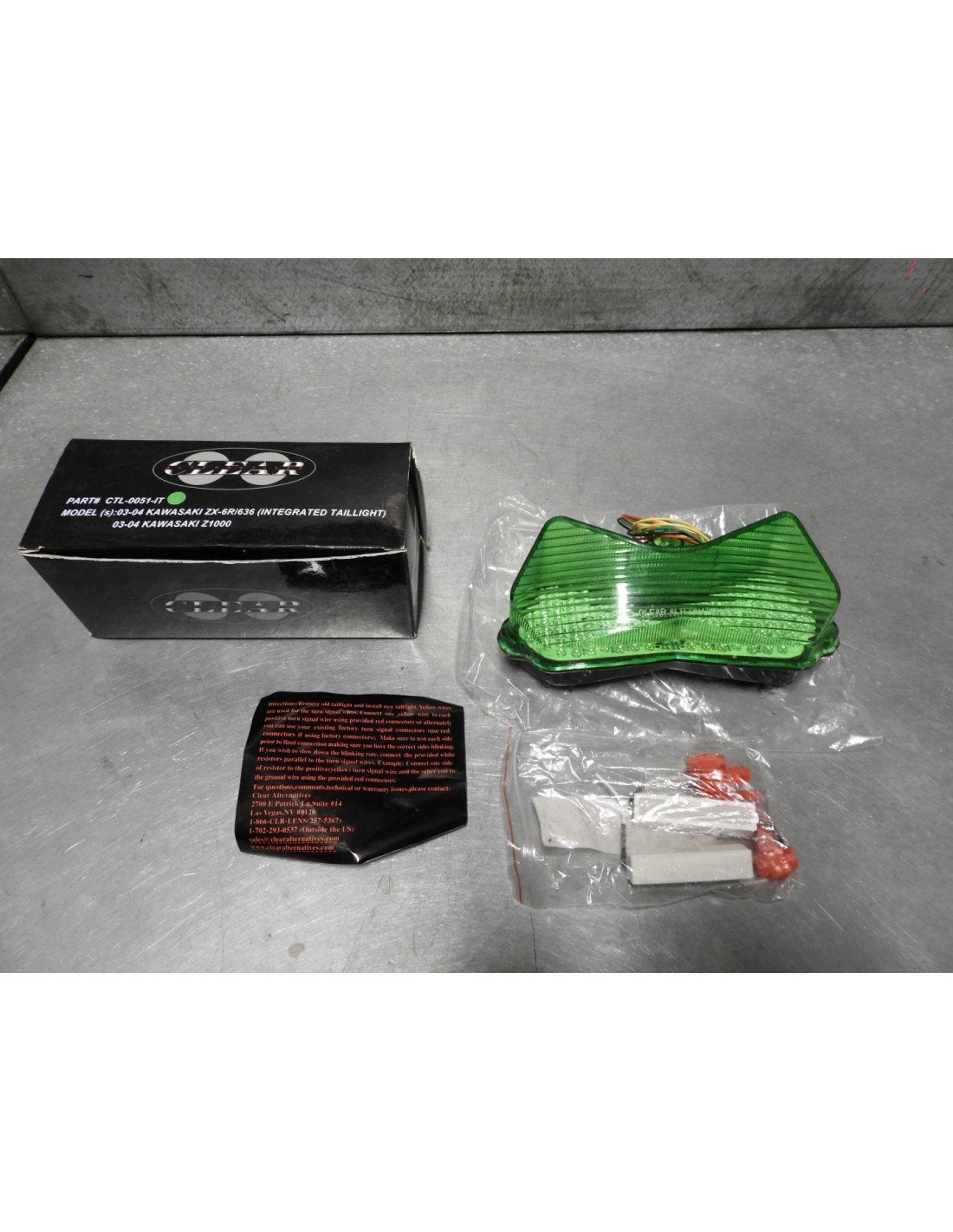 ZX6R 2003 - 2004 Kawasaki Achterlicht D1-41675