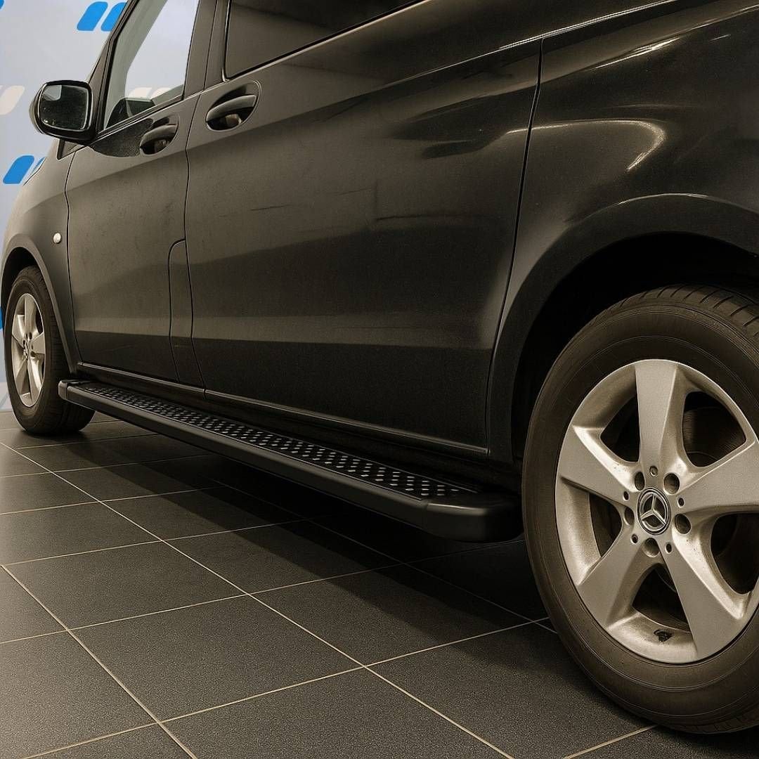 Mercedes Vito W447 Treeplanken Sidesteps Mat Zwart Anti-Slip, -, Utilisé, -, -