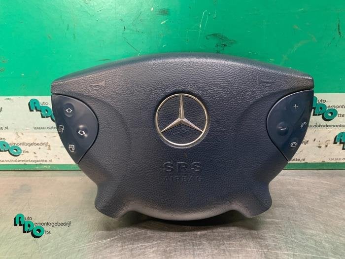 Airbag gauche (volant) d'un Mercedes E-Klasse (E-Klasse 02-), Autos : Pièces & Accessoires, 3 mois de garantie, Utilisé, -, -