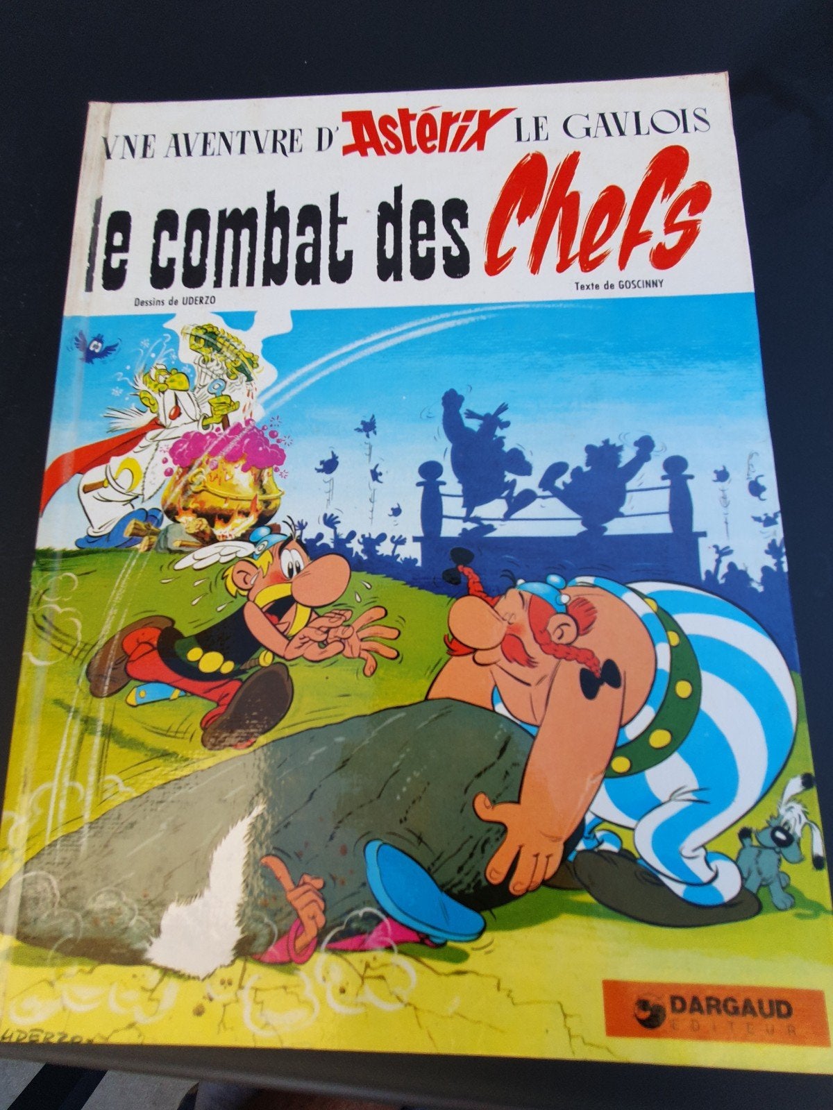 Asterix le combat des chefs réédition 1977, Livres, Enlèvement ou Envoi