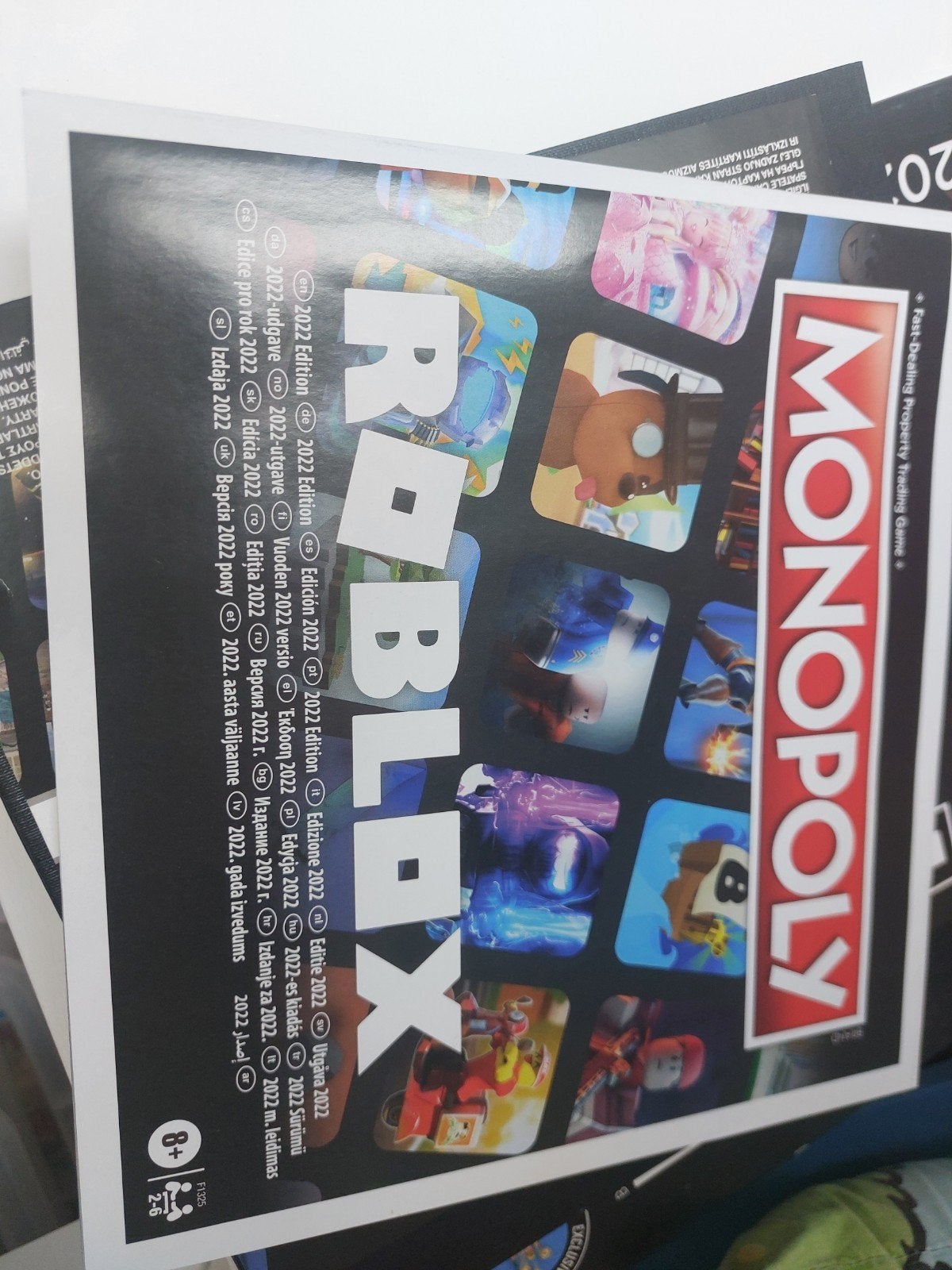 Monopoly roblox (slechts 1x gebruikt), Hobby en Vrije tijd, Vijf spelers of meer, Ophalen of Verzenden, Zo goed als nieuw