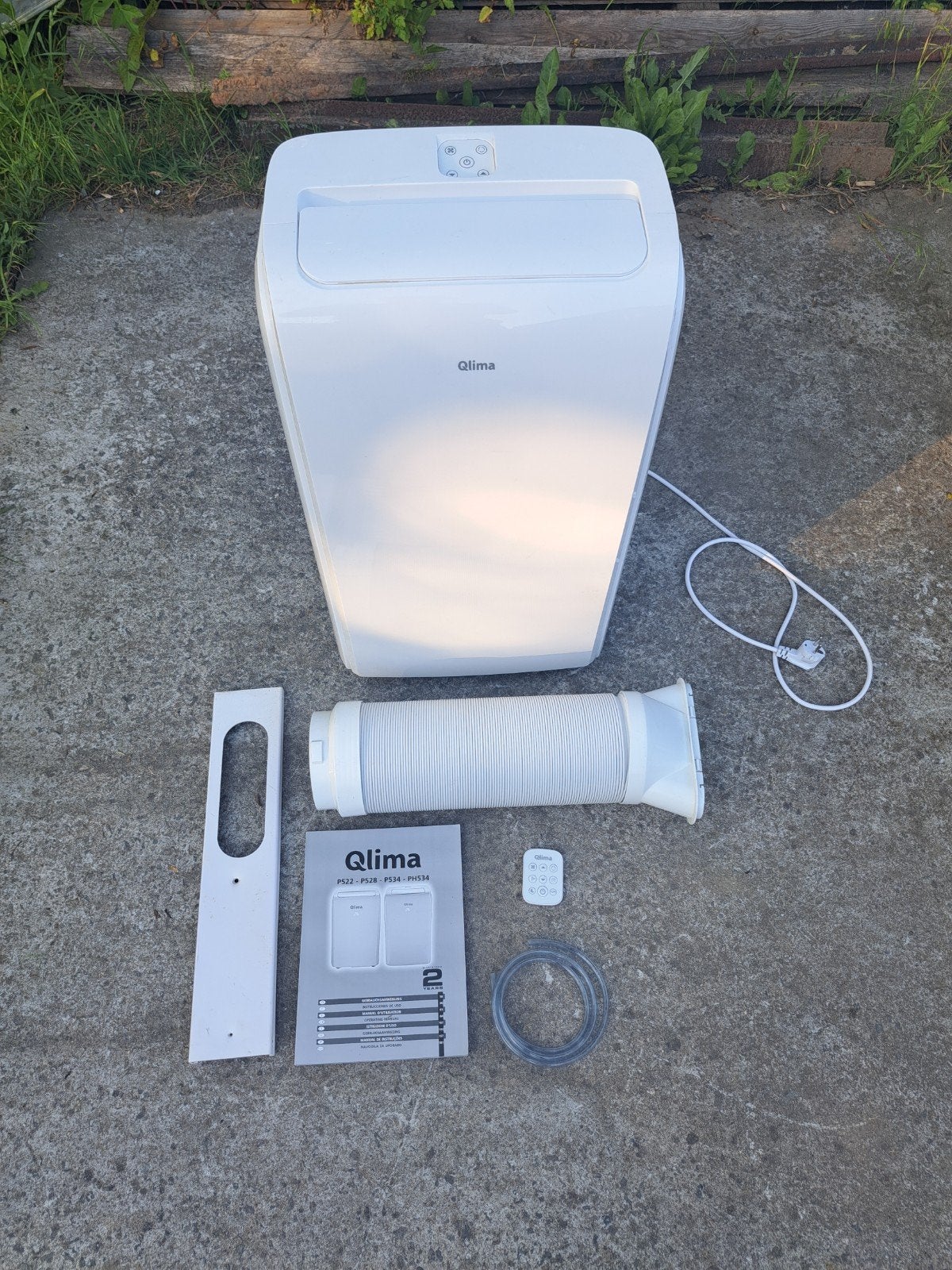 Climatiseur mobile Qlima P528 2,64 kW + télécommande, Electroménager, Enlèvement, Télécommande