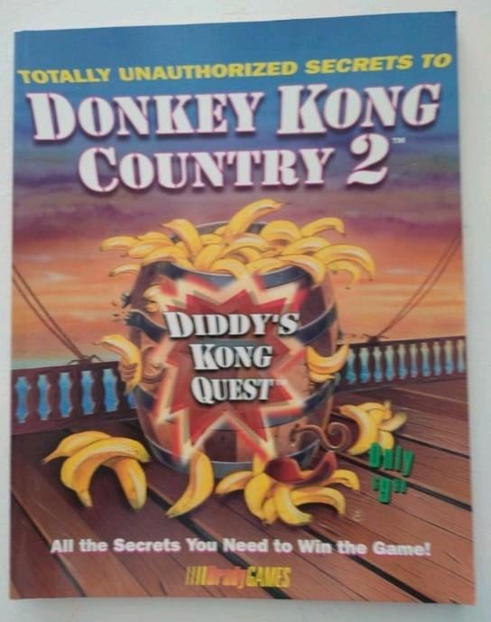 Donkey Kong country 2 Strategie guide 1995, Games en Spelcomputers, Ophalen of Verzenden