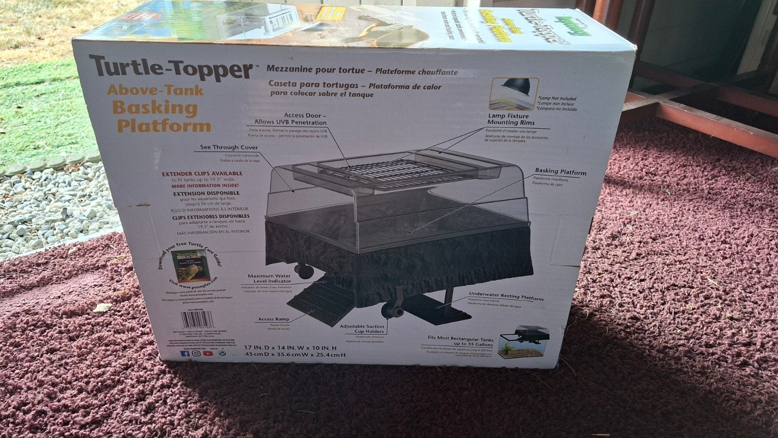 pennplax Reptology Turtle Topper, Dieren en Toebehoren, Reptielen en Amfibieën | Toebehoren, Ophalen, Gebruikt, Overige typen