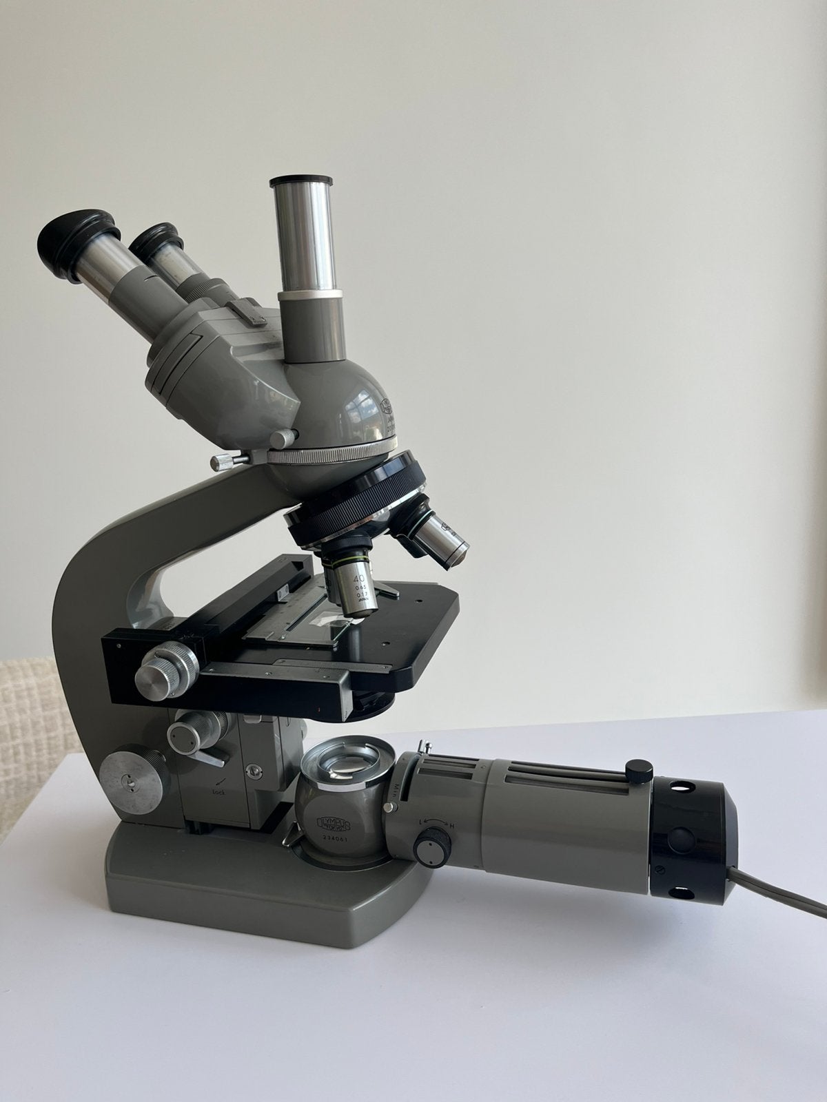 Olympus ECE TR microscoop, Enlèvement, Comme neuf