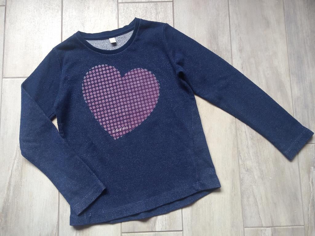 ✿ M128/134 - Trui Esprit, Kinderen en Baby's, Kinderkleding | Maat 128, Meisje, Trui of Vest, Ophalen of Verzenden, Zo goed als nieuw