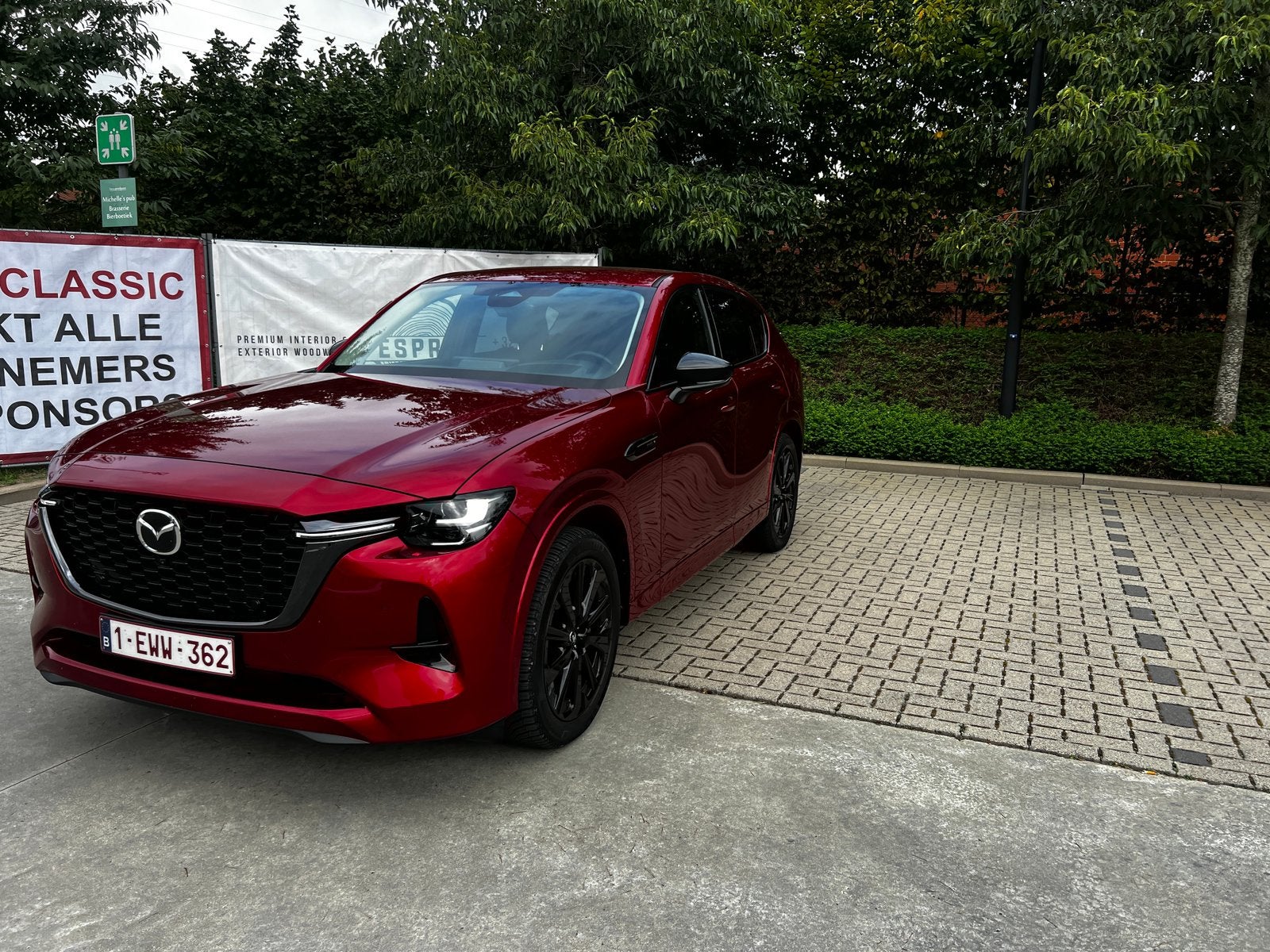 Mazda CX 60 Homura, Auto's, Dealer onderhouden, 4 cilinders, 700 kg, 2500 kg
