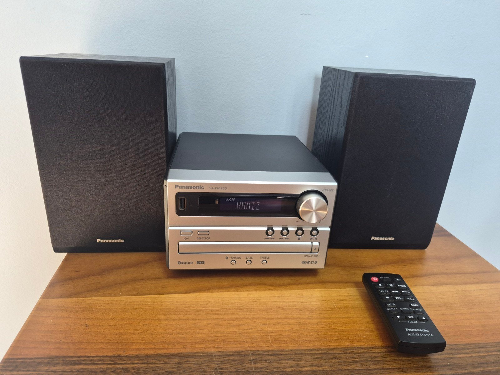 Radio Panasonic Sa-Pm250 usb Bluetooth, Enlèvement, Utilisé, Tuner ou Radio, Autres marques