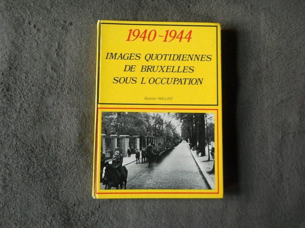 1940-44 Images quotidiennes de Bruxelles sous l' occupation, Enlèvement ou Envoi, Deuxième Guerre mondiale, Utilisé