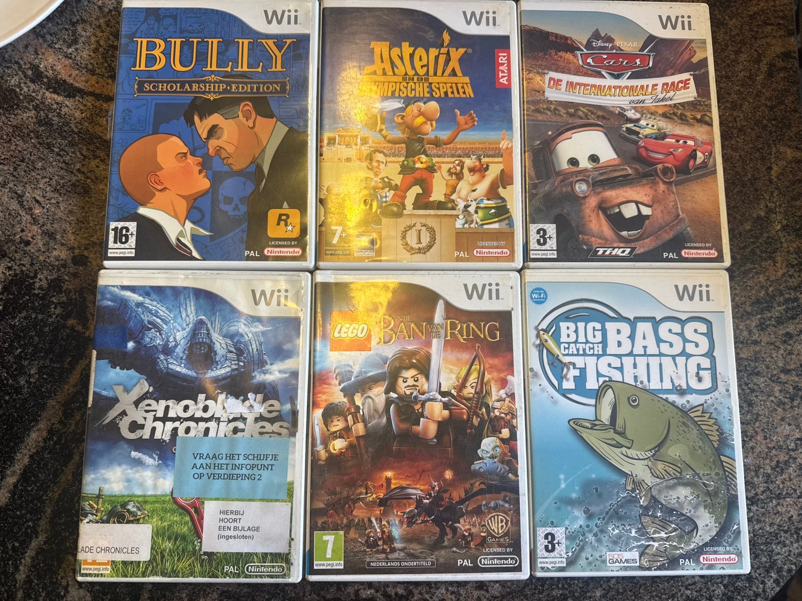Jeux Wii, Enlèvement ou Envoi, Comme neuf