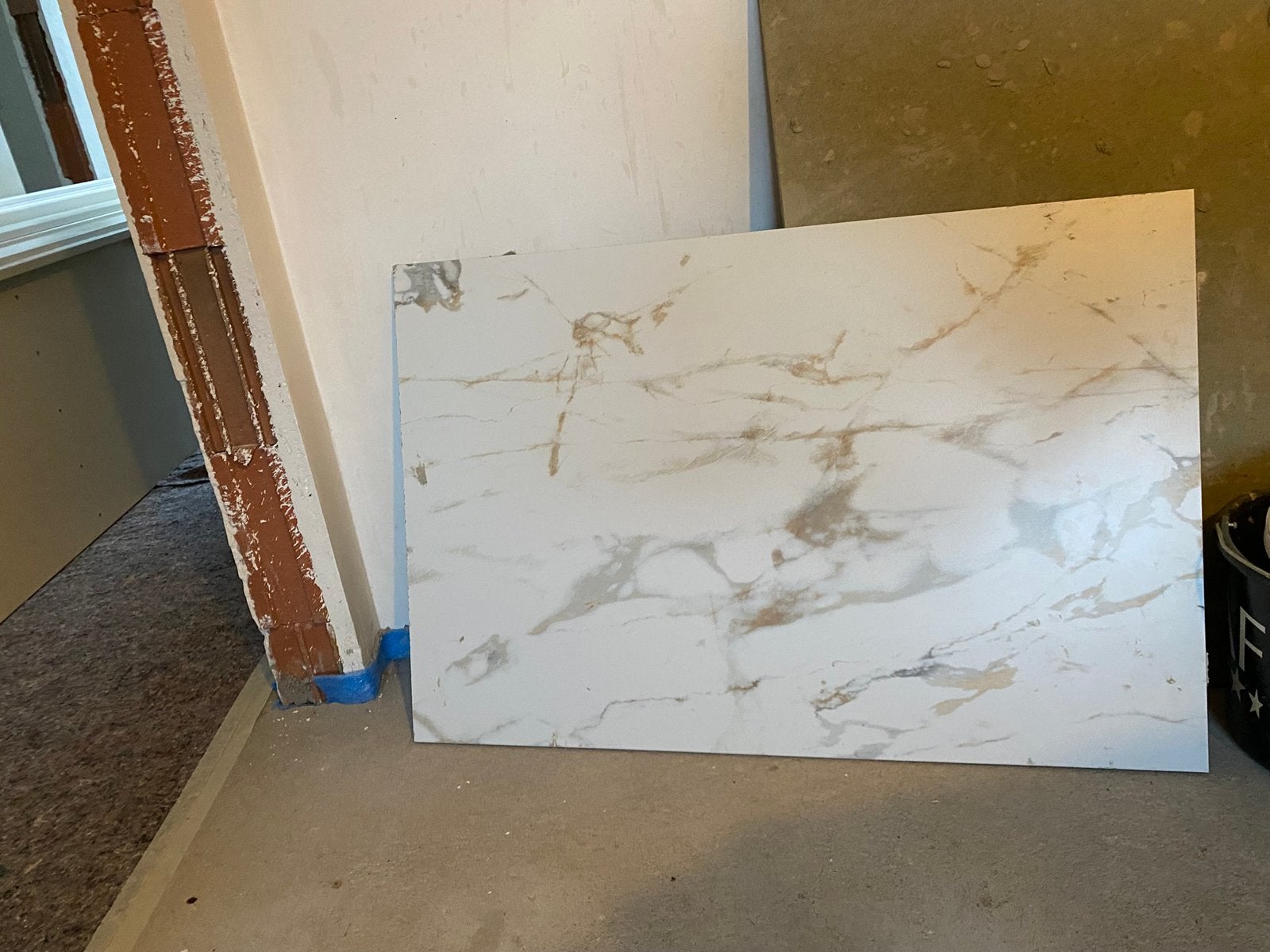 6 Wand tegels marmerlook 60*120 cm, Doe-het-zelf en Bouw, Ophalen, 60 cm of meer, Nieuw, Wandtegels