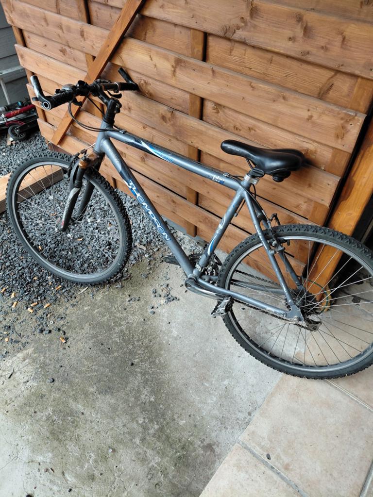 Mtb van het merk thompson 26inch die een beetje zorg vraagt, Fietsen en Brommers, Ophalen