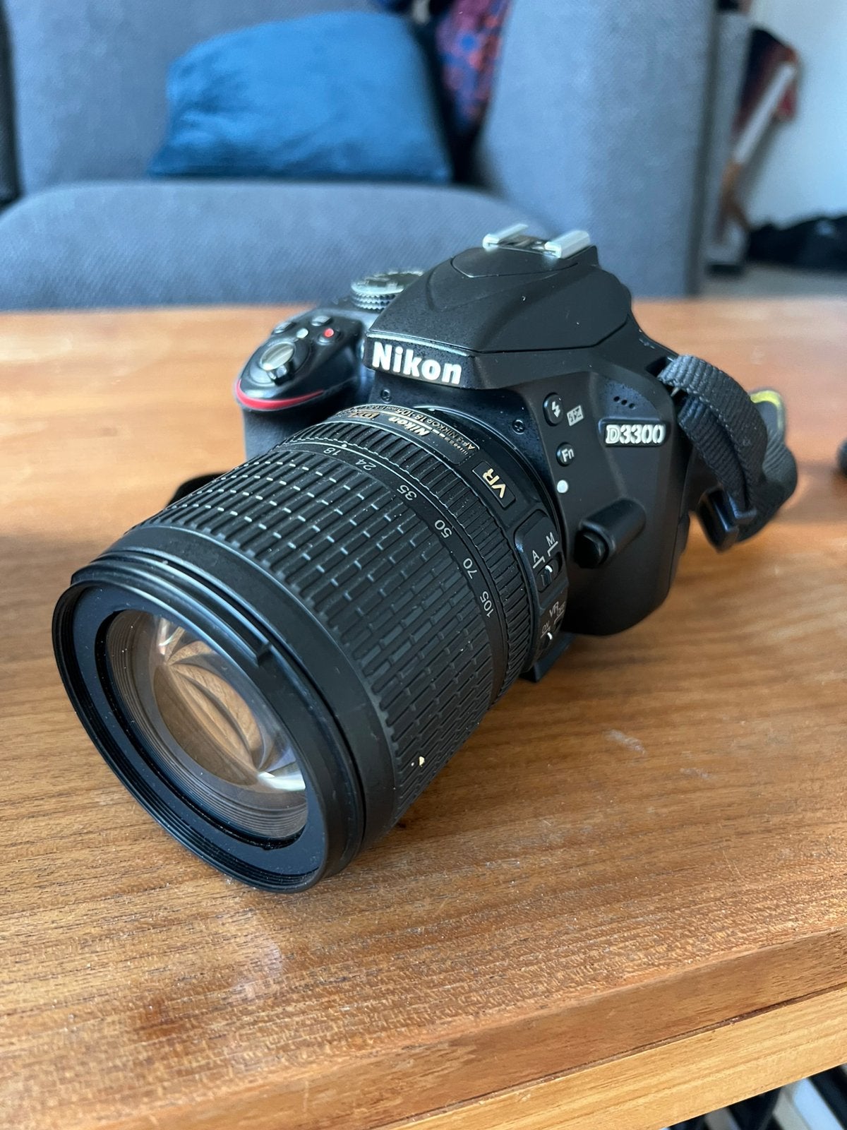 Nikon D3300 + lens, Ophalen, Zo goed als nieuw, Nikon