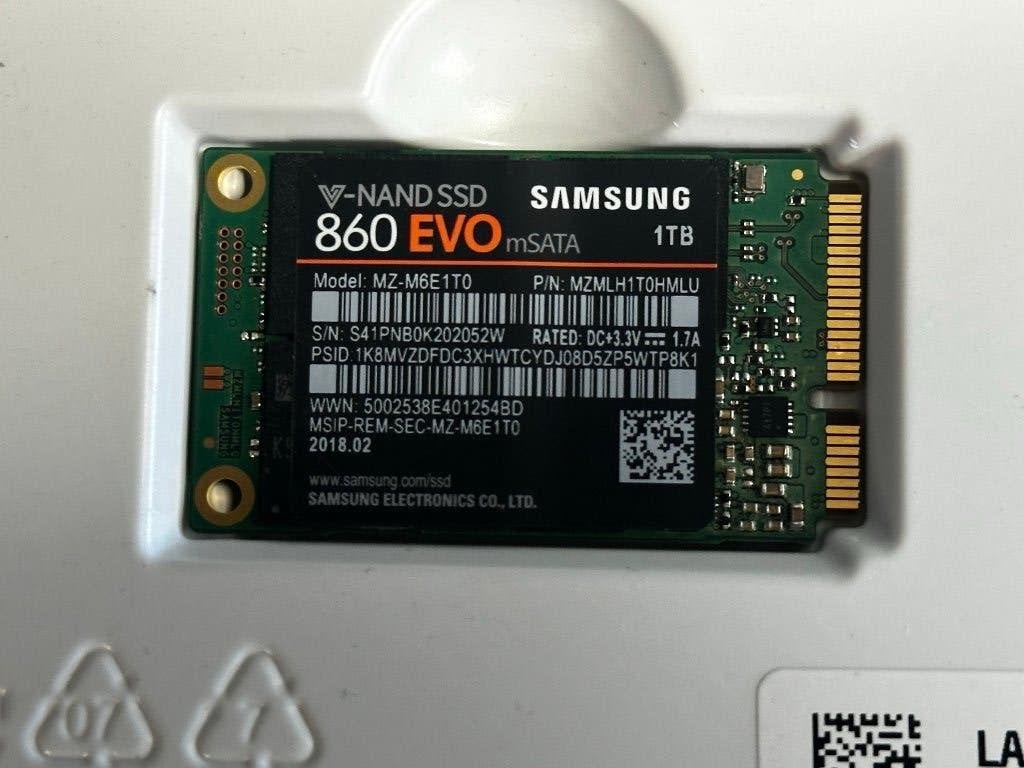 Samsung 860 EVO mSATA SSD - 1TB - Nieuw in blister!, Computers en Software, Intern, SSD, Nieuw, Ophalen of Verzenden