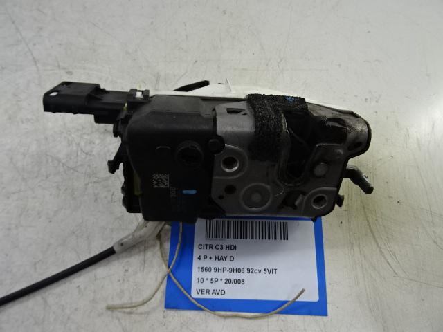 SERRURE DE PORTE AVANT DROITE Citroën C3 (SC) (732308), Autos : Pièces & Accessoires, Utilisé, Droite, Citroën