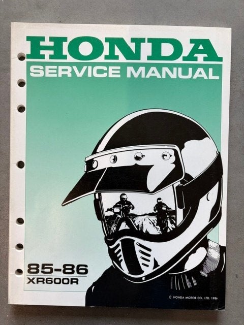 Werkplaatshandboek Honda XR600R, Motos, Modes d'emploi & Notices d'utilisation, Enlèvement ou Envoi, Honda