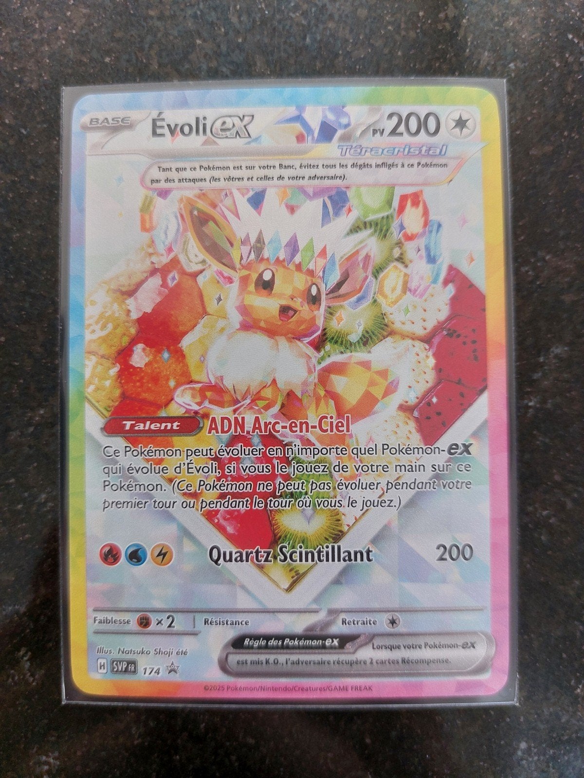 Carte Pokémon / Evoli Ex-174-SV Black Star Promos, Hobby & Loisirs créatifs, Enlèvement ou Envoi, Neuf, Booster