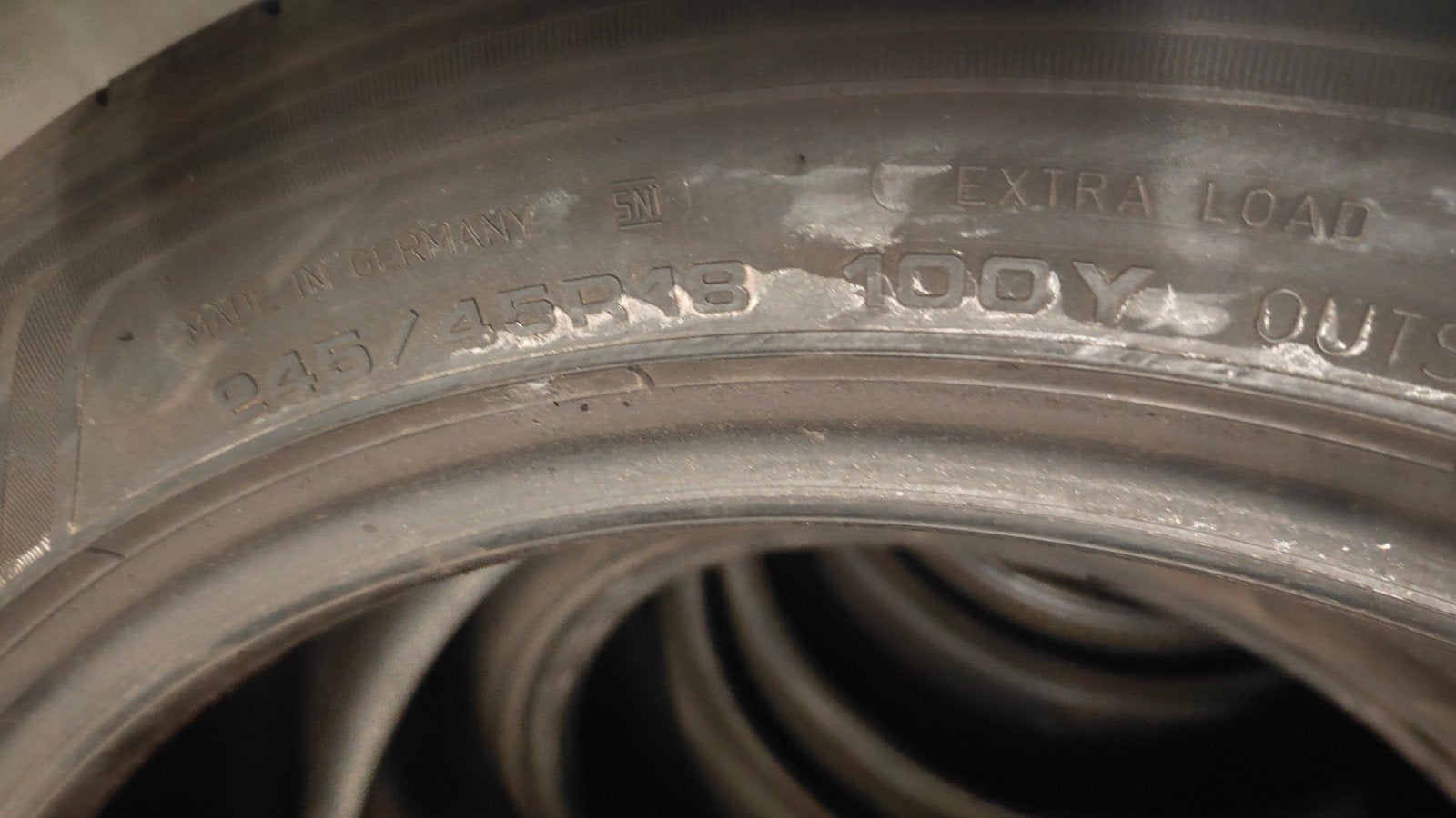 245/45r18 100y Goodyear 45€ per stuk met montage en balancer, Ophalen of Verzenden
