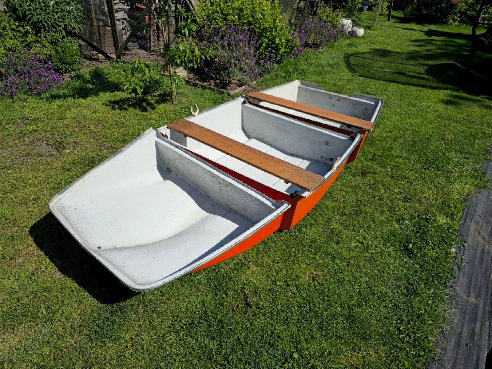 Unieke Vintage Bekro 3-Delige Polyester Roeiboot – Zeldzaam, Sports nautiques & Bateaux, Enlèvement
