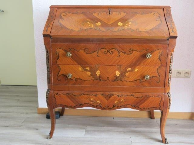 bureau avec commode assortie, Antiquités & Art, Curiosités & Brocante, Enlèvement