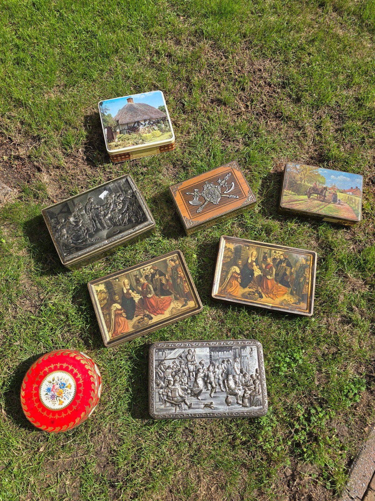 Oude dozen, Ophalen