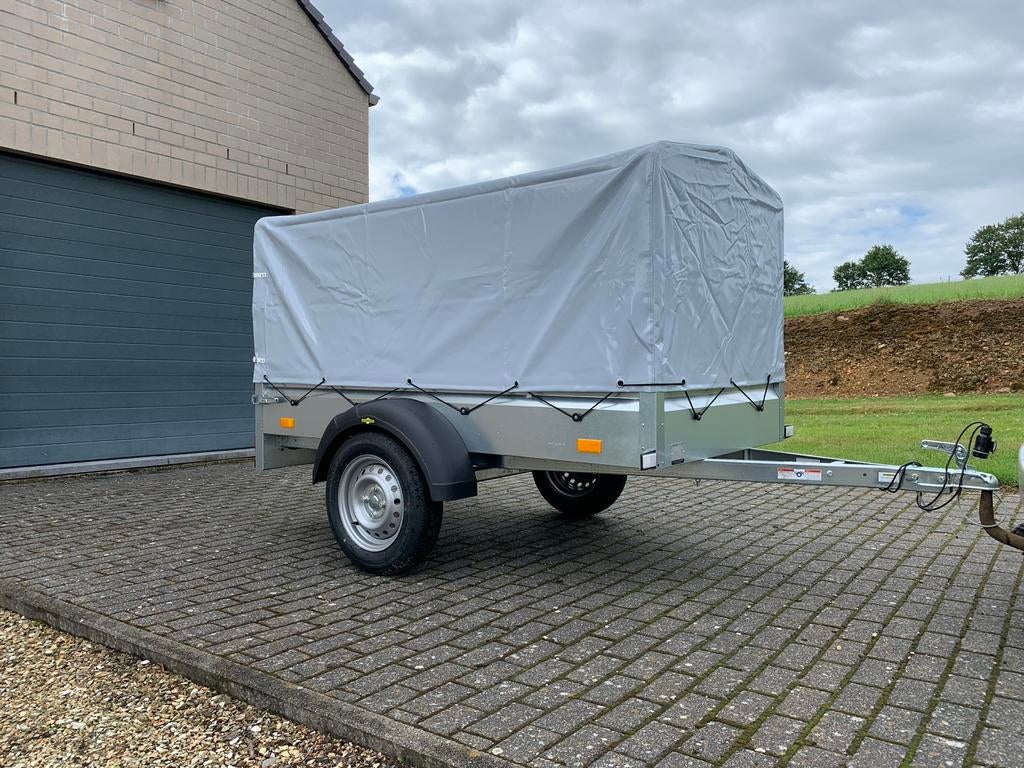 Humbaur 750 kg aanhangwagen + conformiteitscertificaat, Ophalen, Nieuw