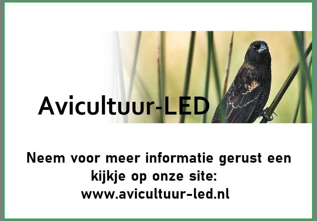Bezoek de stand van Avicultuur-LED op de Vogelbeurs, Putte, Ophalen, Nieuw
