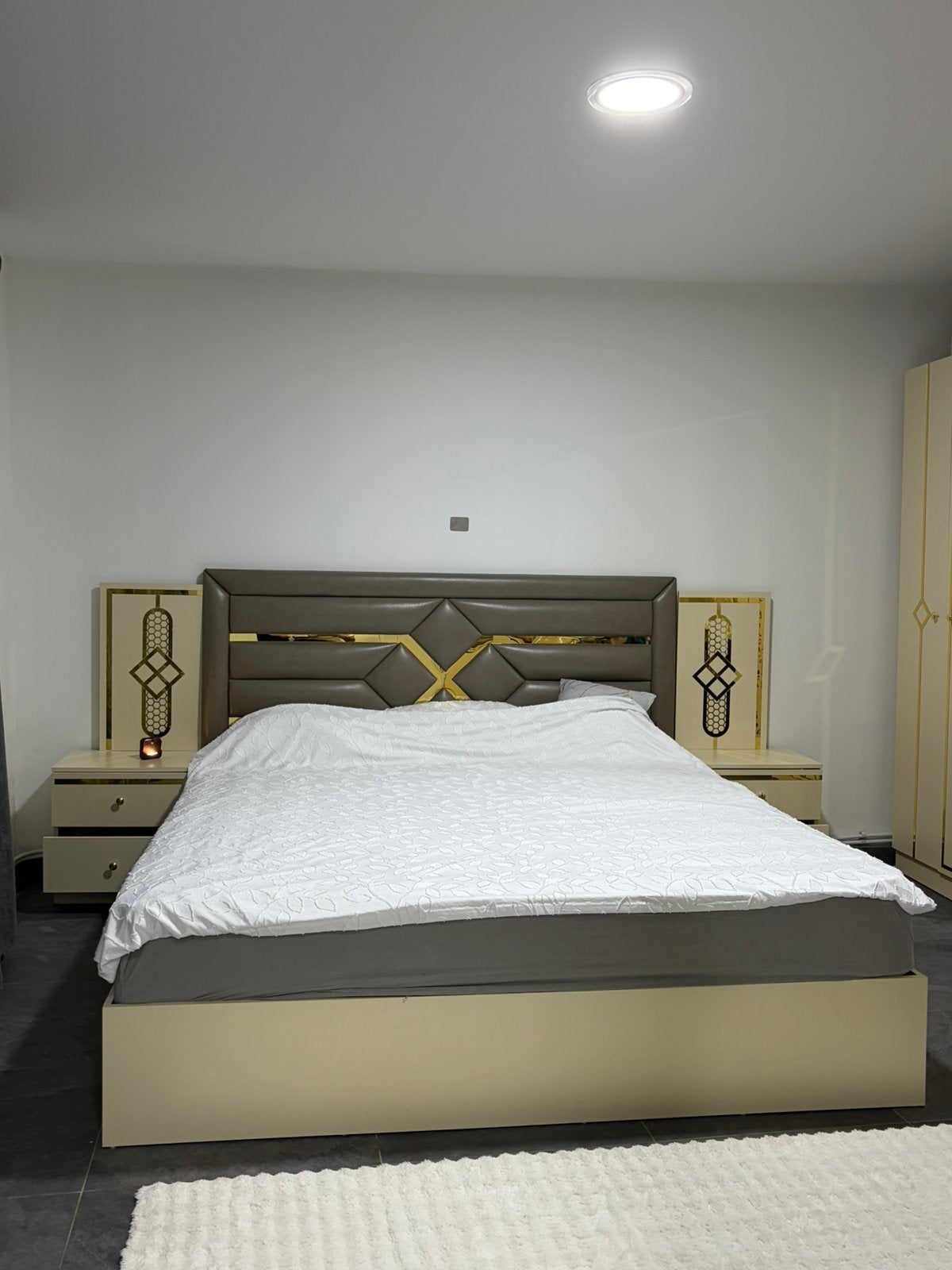 Slaapkamer, Huis en Inrichting, Slaapkamer | Waterbedden, Ophalen, Gebruikt, Tweepersoons, 180 cm