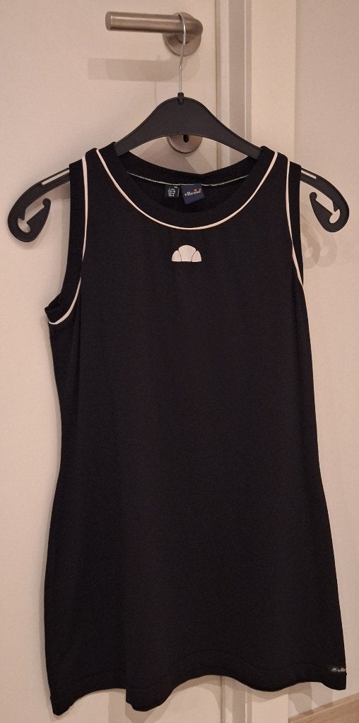 Tenniskleding, kleedje, Ellesse, maat 38, zwart, Vêtements | Femmes, Vêtements de sport, Taille 38/40 (M), Sport de raquette, Comme neuf