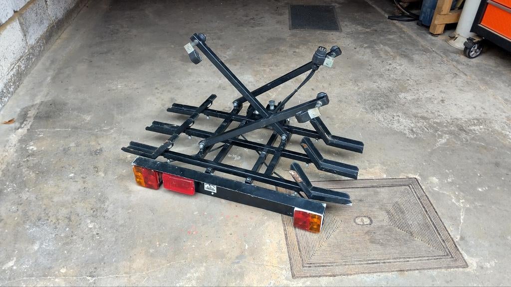 Porte 3 vélos, Ophalen