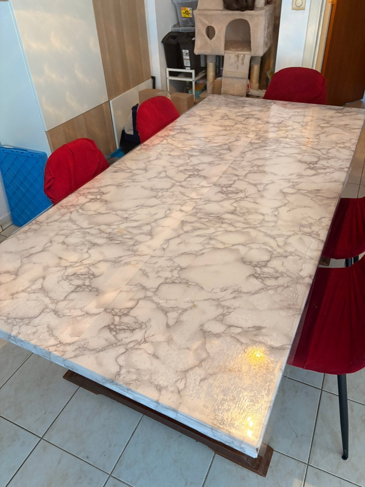 Houten eettafel, 150 à 200 cm, Cinq personnes ou plus, Enlèvement, Utilisé