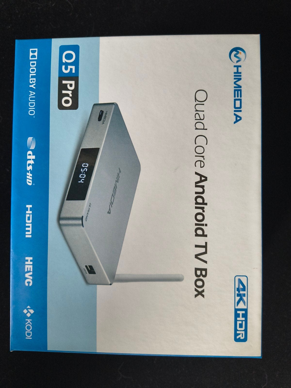 Himedia q5 pro quadcore android tv box, Enlèvement ou Envoi
