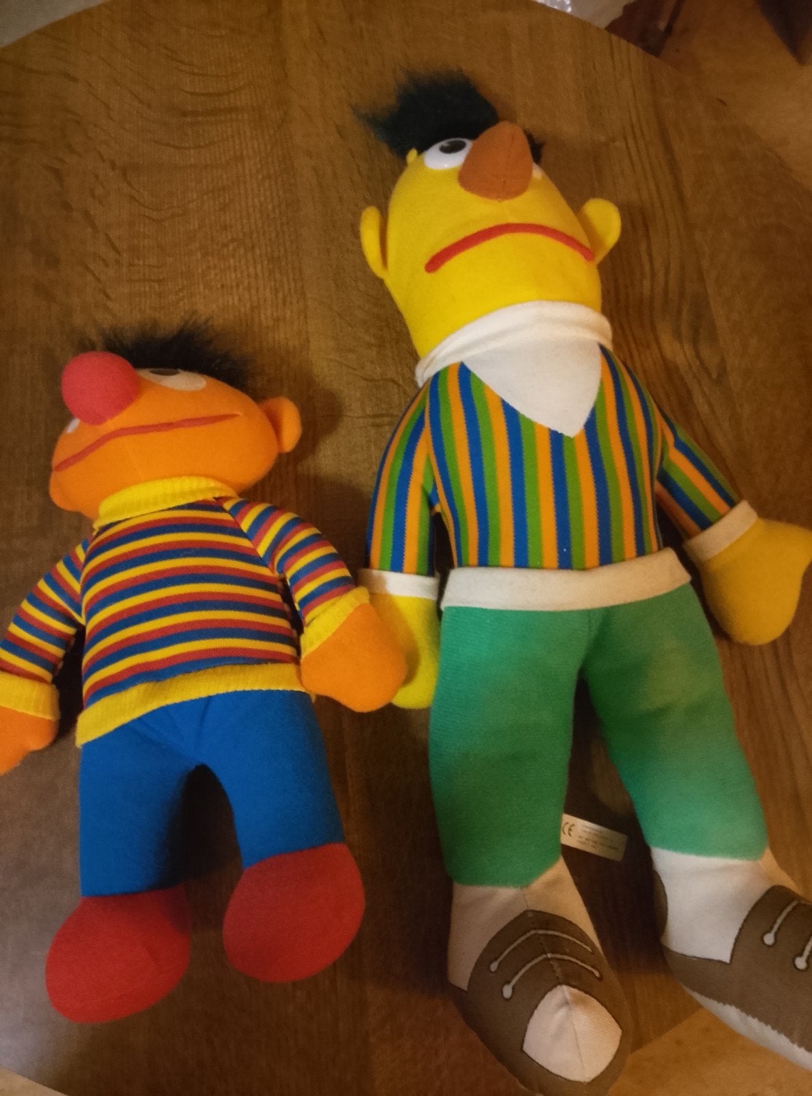 Bert en Ernie, Ophalen