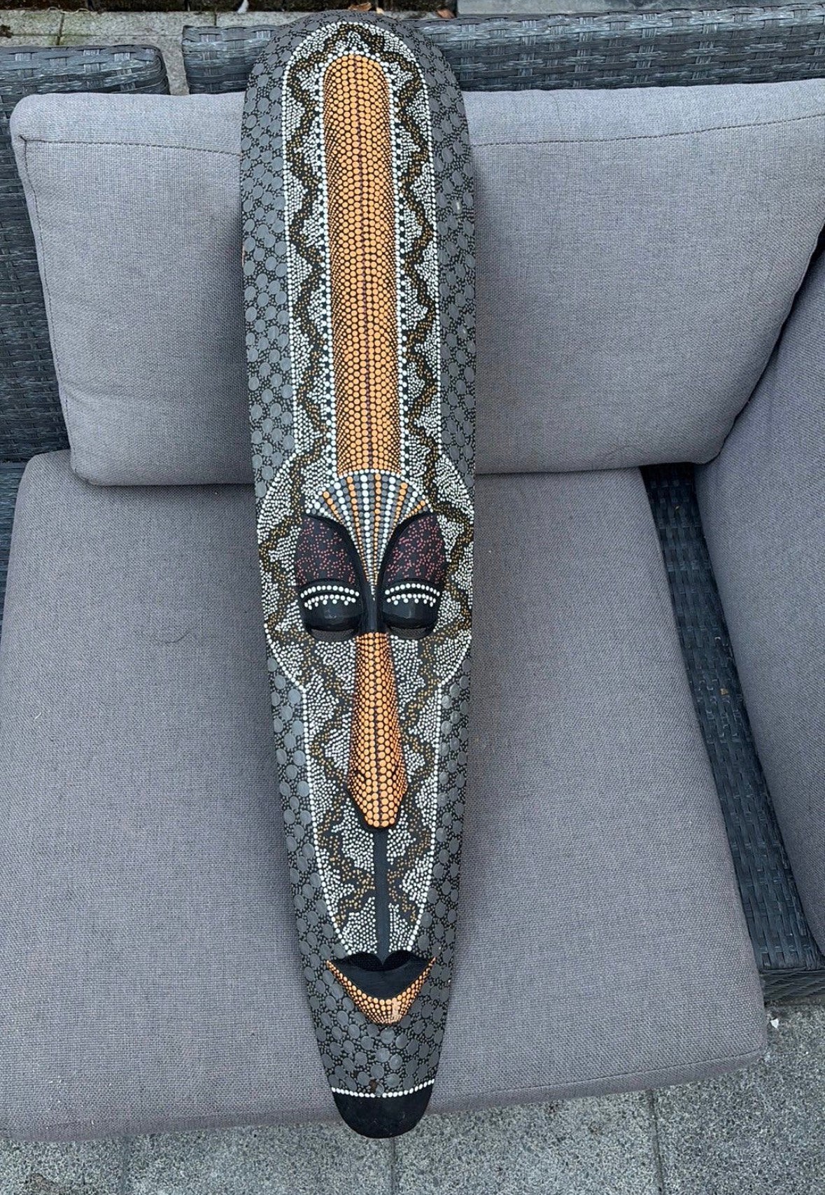 afrikaanse maskers, Ophalen