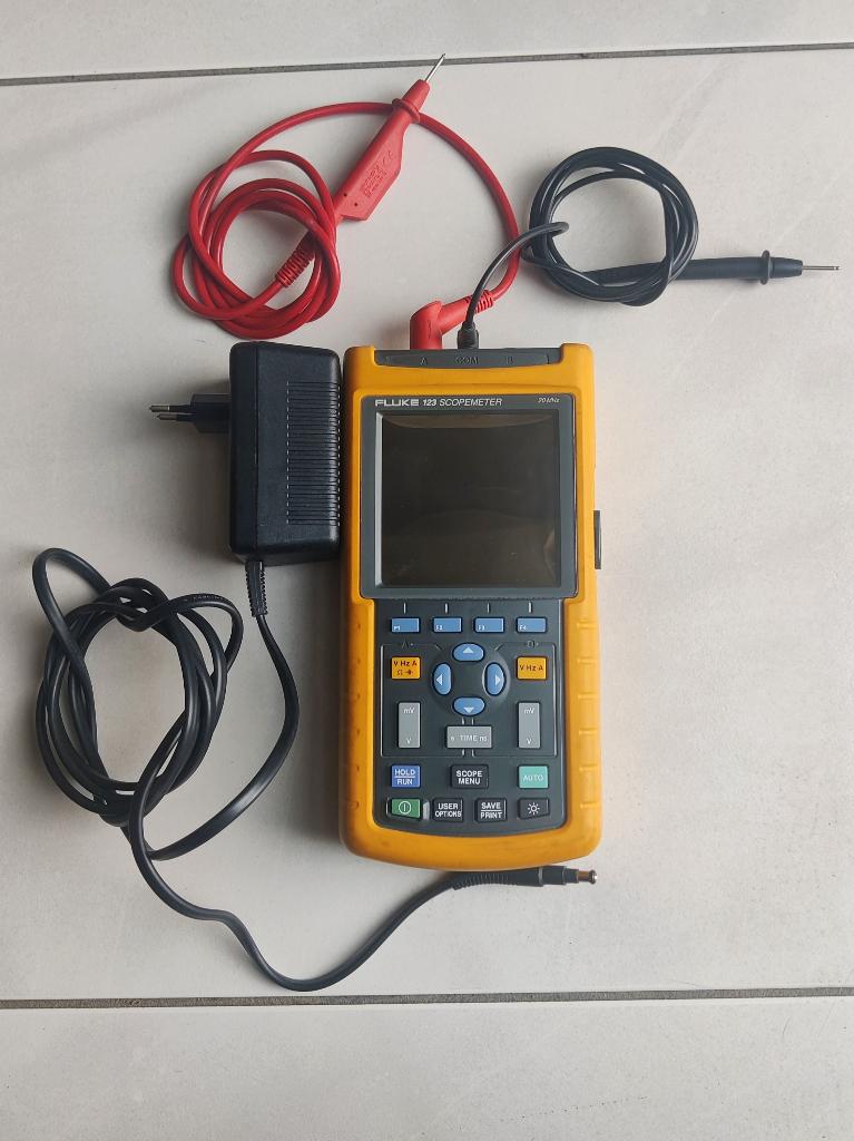 Fluke 123 Scopemeter, Enlèvement, Utilisé, Multimètre