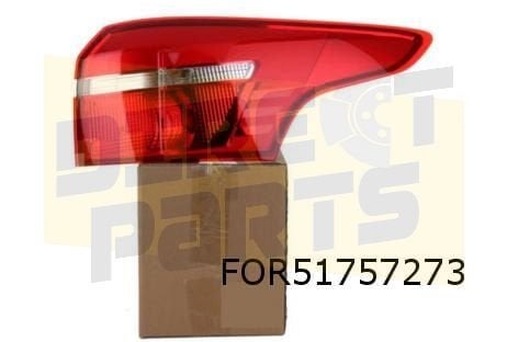 Ford Focus Wagon (1/15-10/17) achterlicht Links buiten OES!, Neuf, -, -, Ford