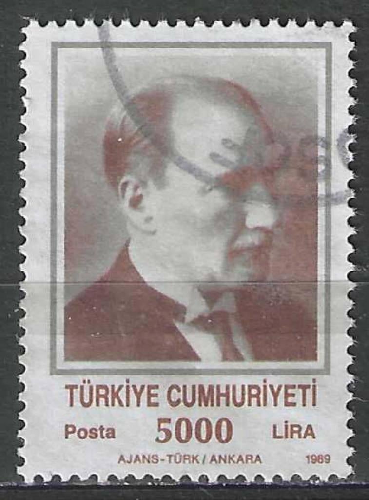 Turkije 1993 - Yvert 2748 - Ataturk - 5000 l. (ST), Verzenden, Gestempeld