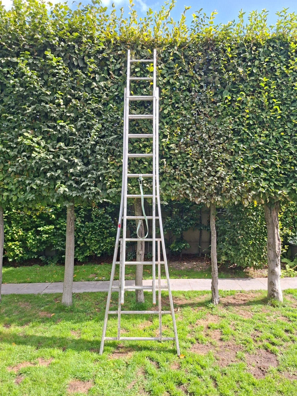 2 delige ladder, Doe-het-zelf en Bouw, Ophalen, Gebruikt, Ladder, 4 meter of meer