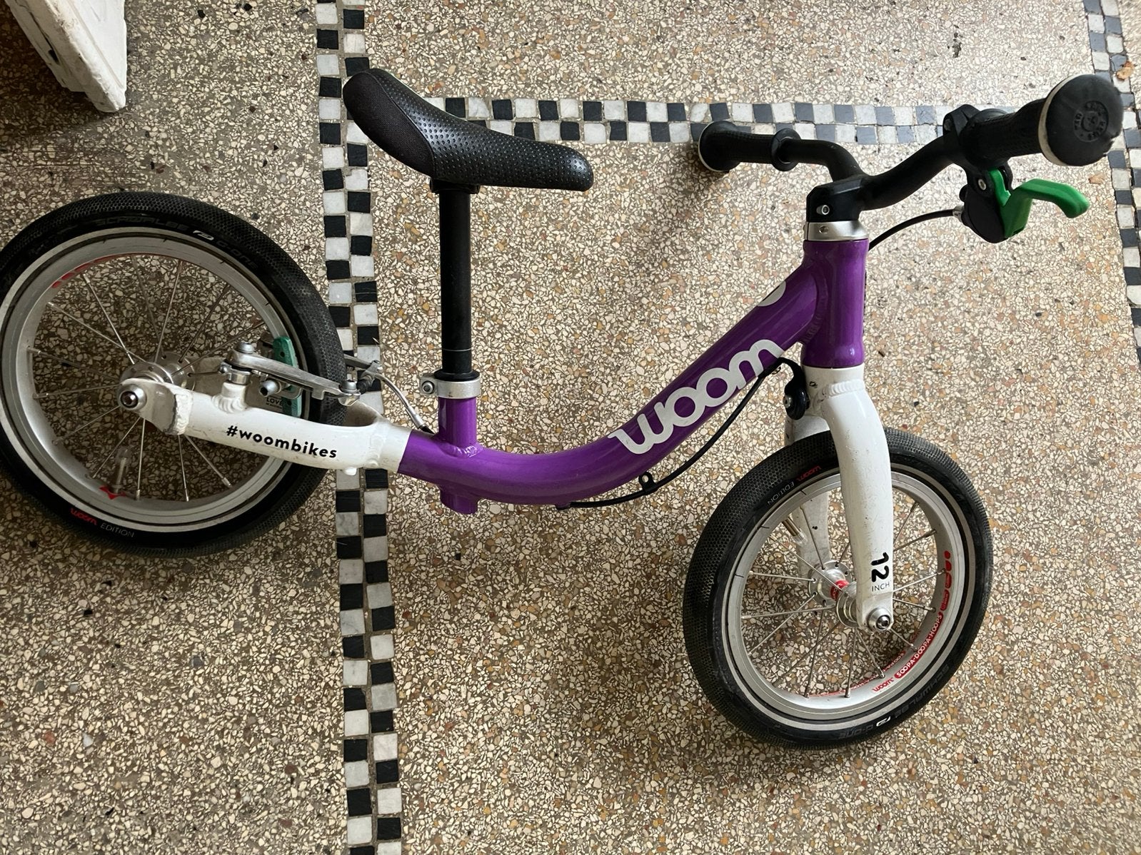 Draisienne Woom GO 1 12 pouces, Enlèvement, Utilisé, Moins de 16 pouces