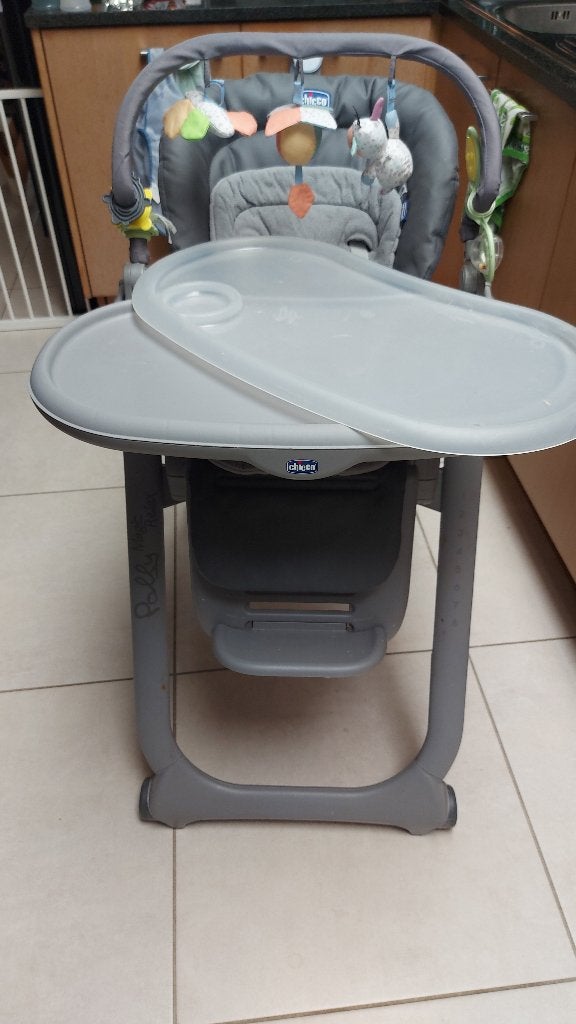 Chicco Eetstoel, Kinderen en Baby's, Kinderstoelen, Ophalen, Gebruikt, Inklapstoel, Gordel(s)