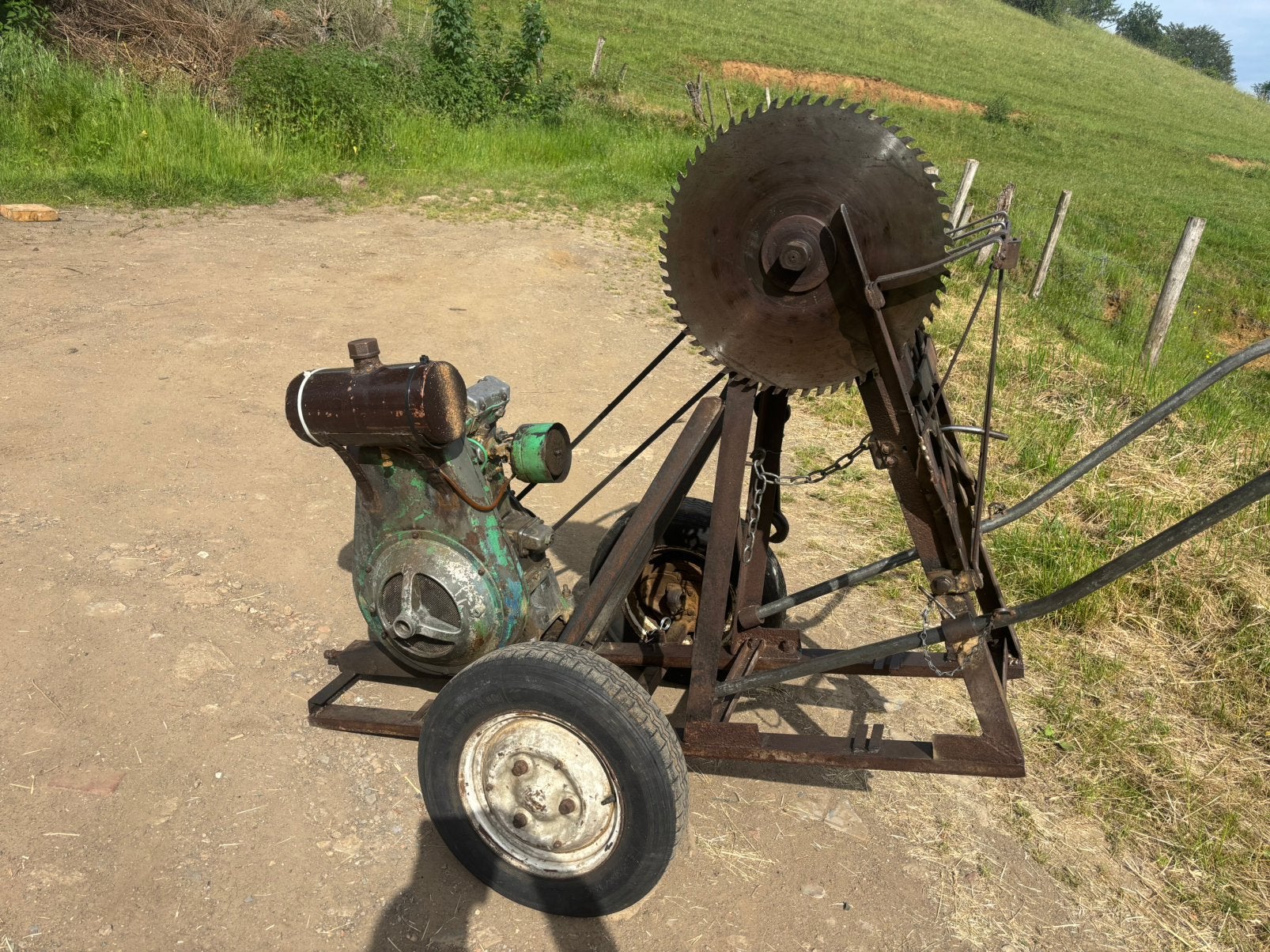 Scie ancienne mobile, Bricolage & Construction, Outillage | Scies mécaniques, Enlèvement, Utilisé, Scie circulaire