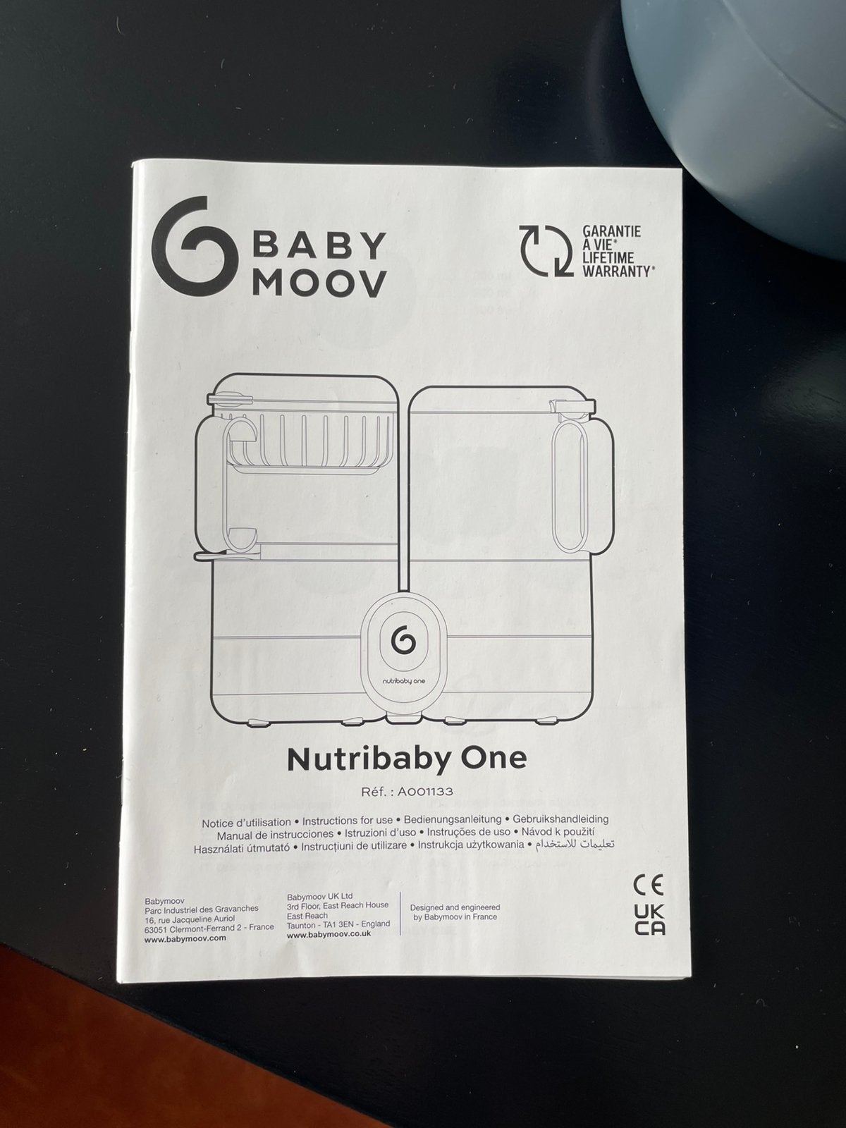 Nutribaby Babymoov, Ophalen, Zo goed als nieuw, Babymoov