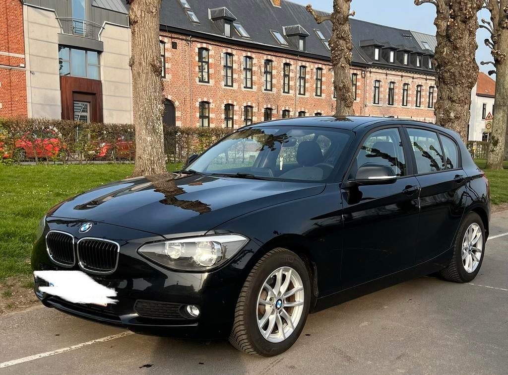 BMW 116d ED, Auto's, BMW, Euro 5, Zwart, 4 cilinders, Zwart