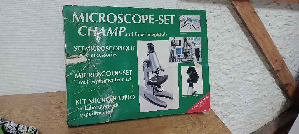 Veldmicroscoop met 80x-1200x zoom - Bresser Optik, Audio, Tv en Foto, Optische apparatuur | Microscopen, Gebruikt, 1000x of meer